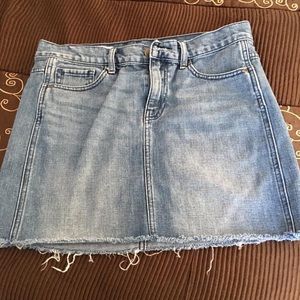 Gap jean skirt